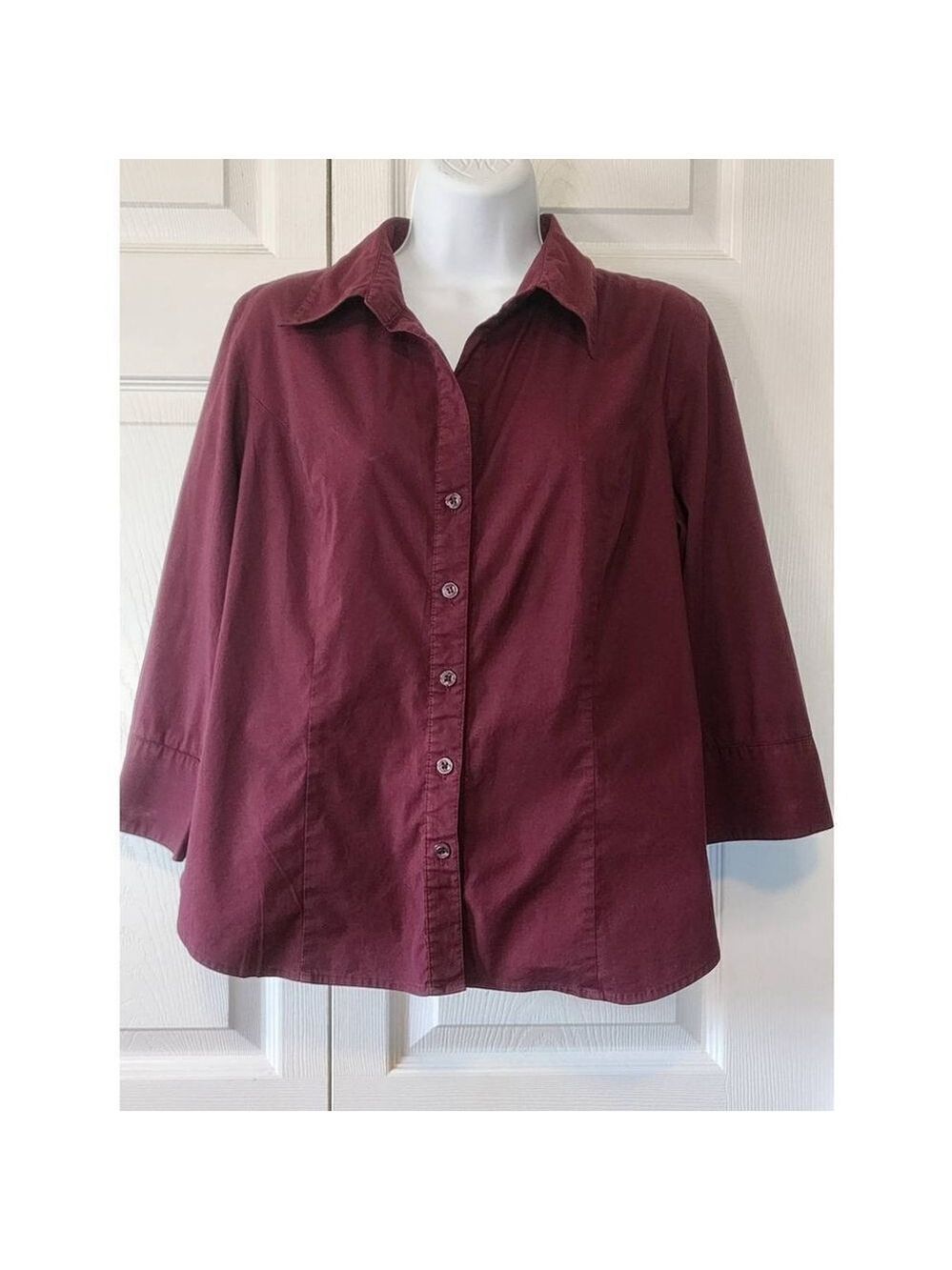 Apostrophe Marroon Blouse